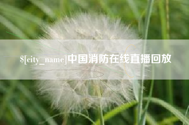 南京中国消防在线直播回放