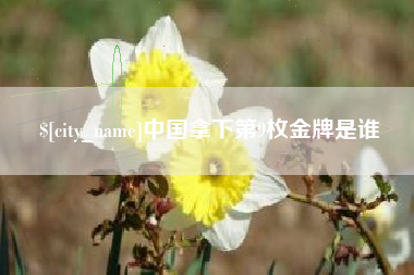 南京中国拿下第9枚金牌是谁