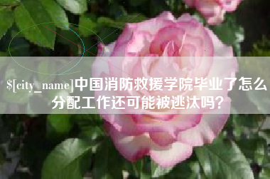 南京中国消防救援学院毕业了怎么分配工作还可能被逃汰吗？