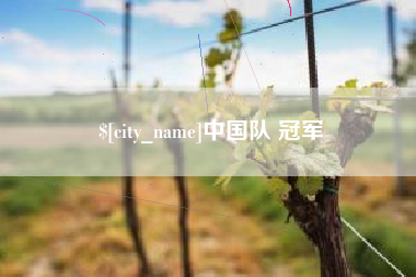南京中国队 冠军