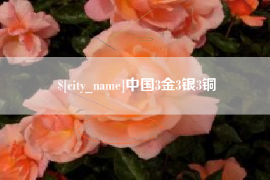 南京中国3金3银3铜