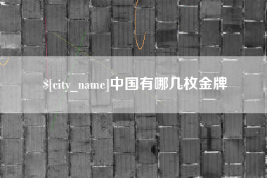 南京中国有哪几枚金牌
