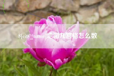 南京地图九宫格怎么数