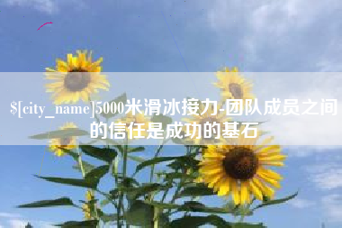 南京5000米滑冰接力-团队成员之间的信任是成功的基石