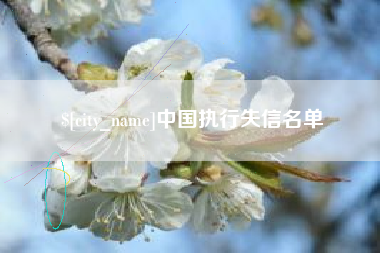 南京中国执行失信名单
