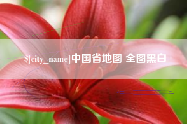 南京中国省地图 全图黑白