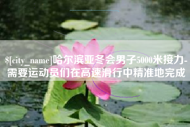 南京哈尔滨亚冬会男子5000米接力-需要运动员们在高速滑行中精准地完成