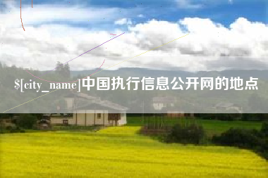 南京中国执行信息公开网的地点