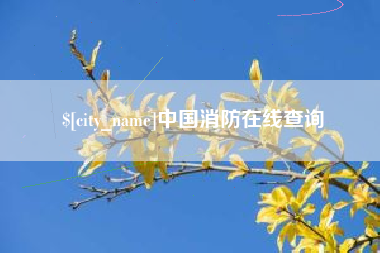 南京中国消防在线查询