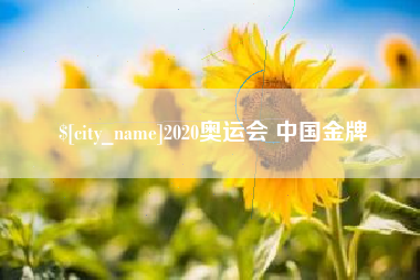 南京2020奥运会 中国金牌
